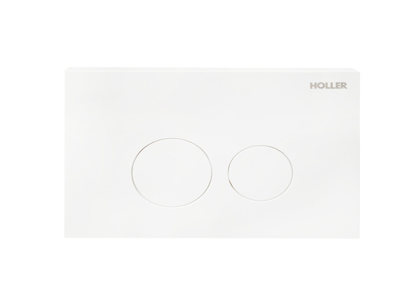 Инсталляция HOLLER MQ102 (комплект 3 в 1) + Унитаз подвесной безободковый HOLLER BLOCK-T, белый + Клавиша смыва HOLLER MWR, белый