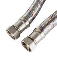 Подводка вода ЭЛКА ГИГАНТ d19, 1/2" г/г,  60см.