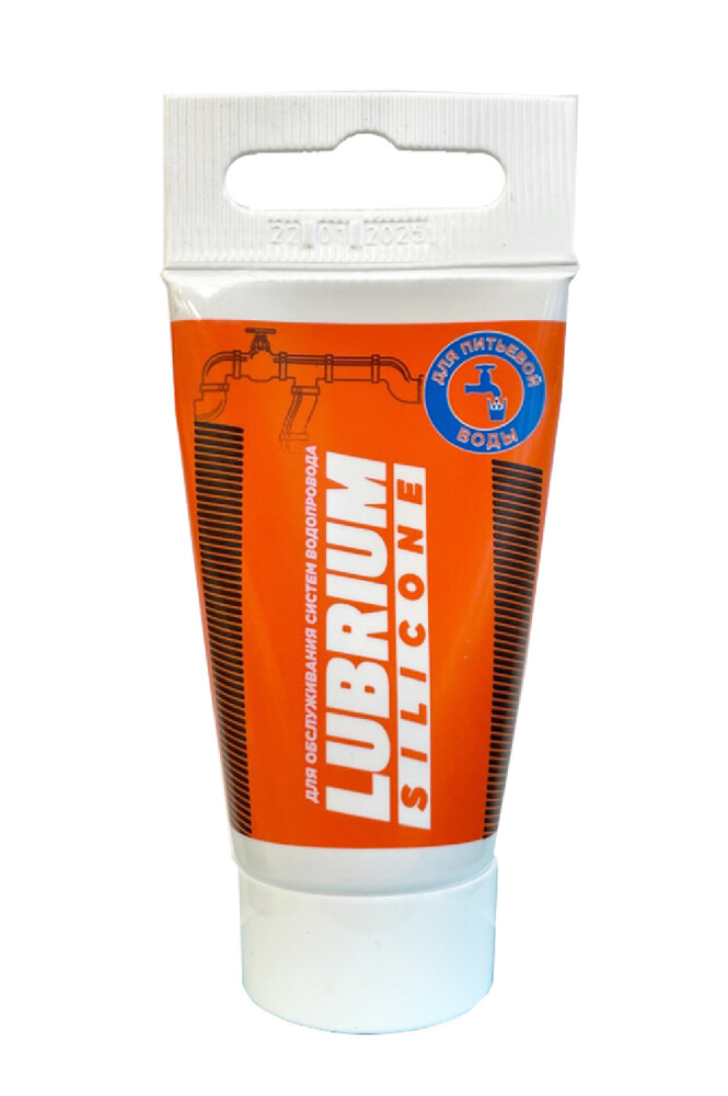 Смазка сантехническая универсальная LUBRIUM Silicone тюбик 15 гр. (Россия)  
