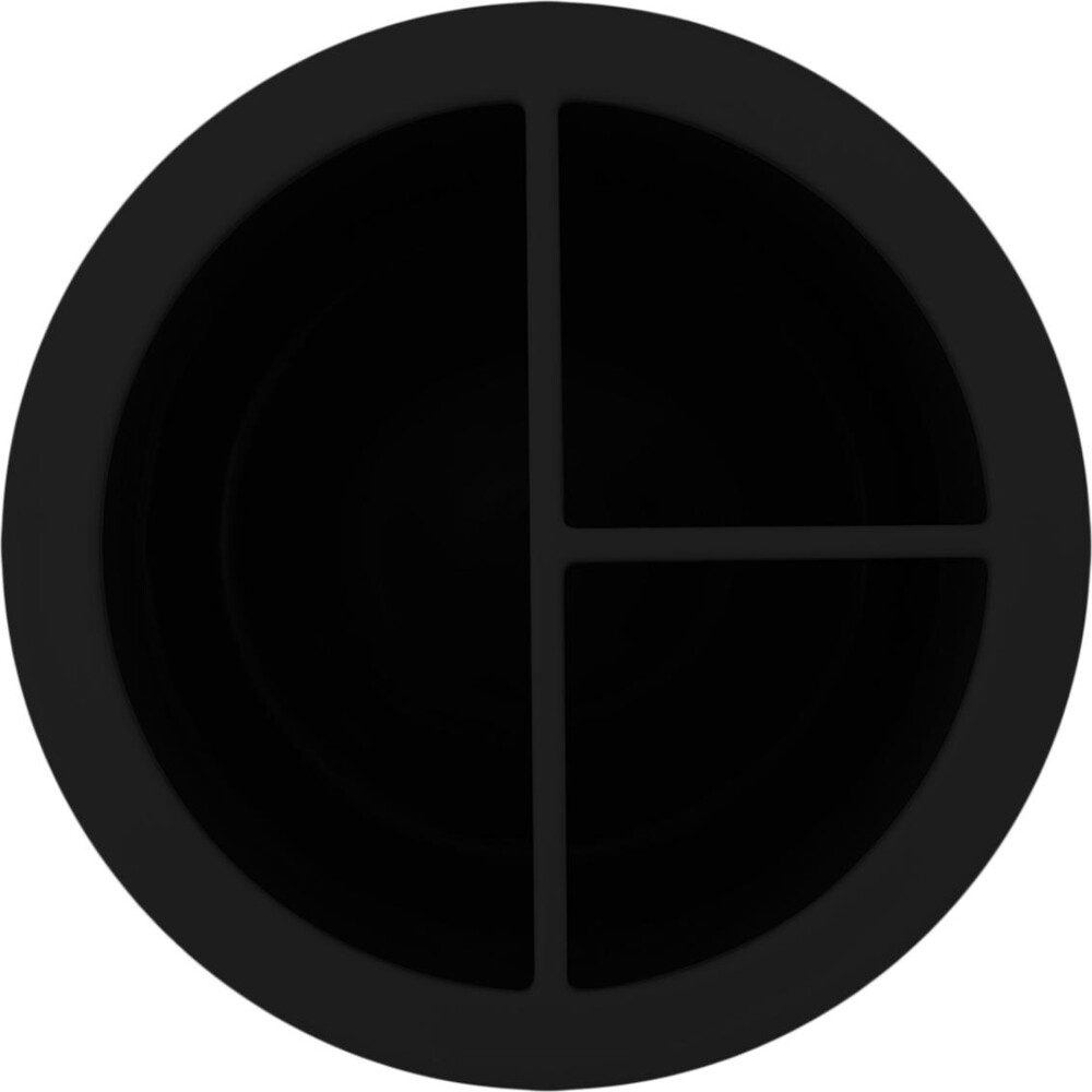 Подставка для зубных щеток Plast Team BLACK PT502310028 