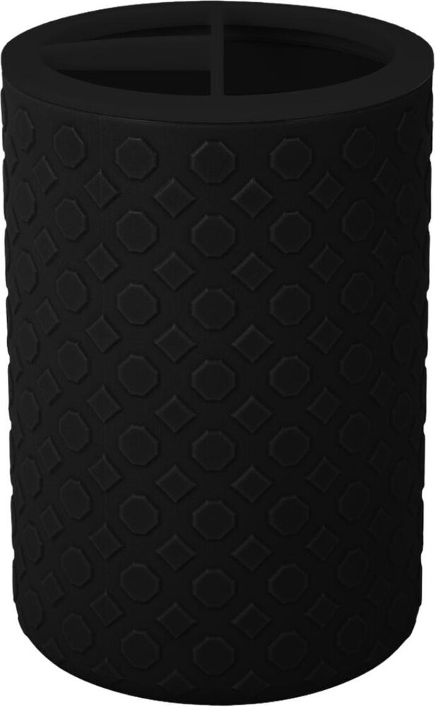 Подставка для зубных щеток Plast Team BLACK PT502310028 