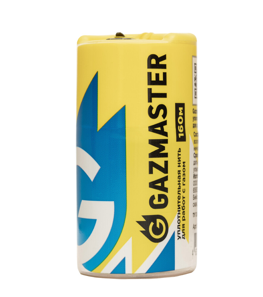 Нить уплотнительная GAZMASTER (газовая), 160м бокс  