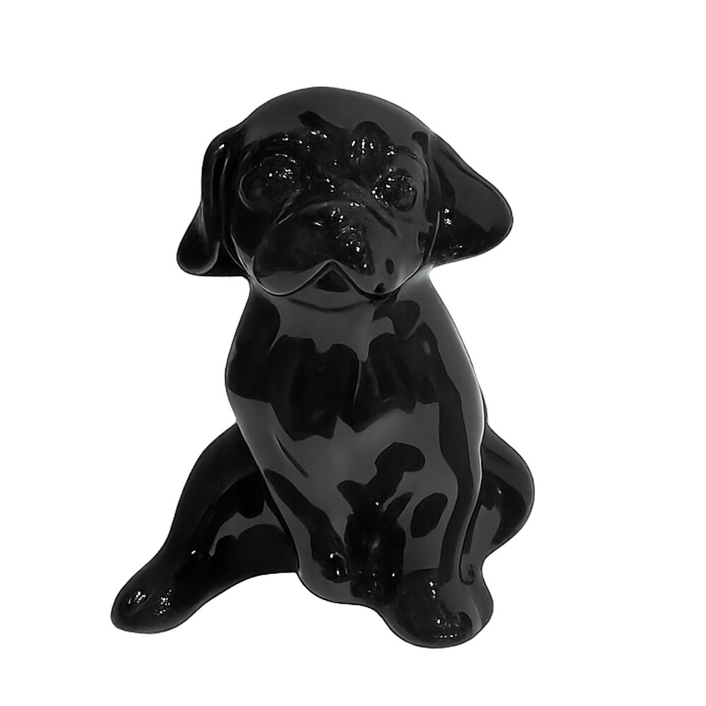 Подставка под ёрш (+ ершик) "Дружок" МОНОХРОМ черный