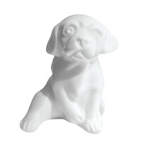 Подставка под ёрш (+ ершик) "Дружок" МОНОХРОМ белый