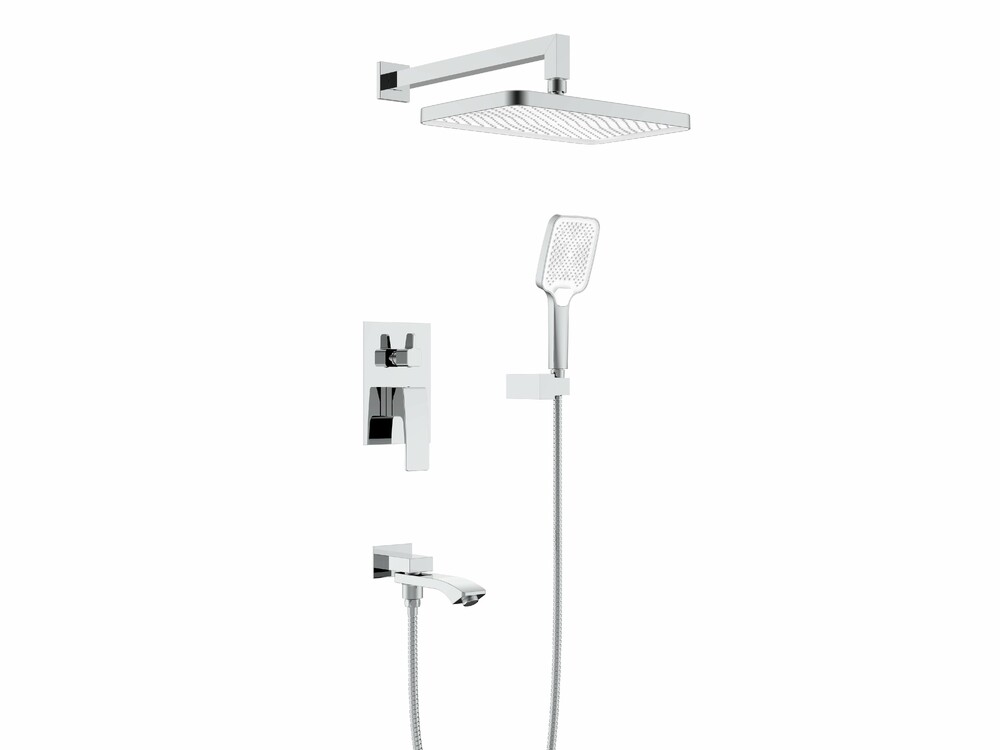 R01.27 Встраиваемая душевая система RAGLO (хром)