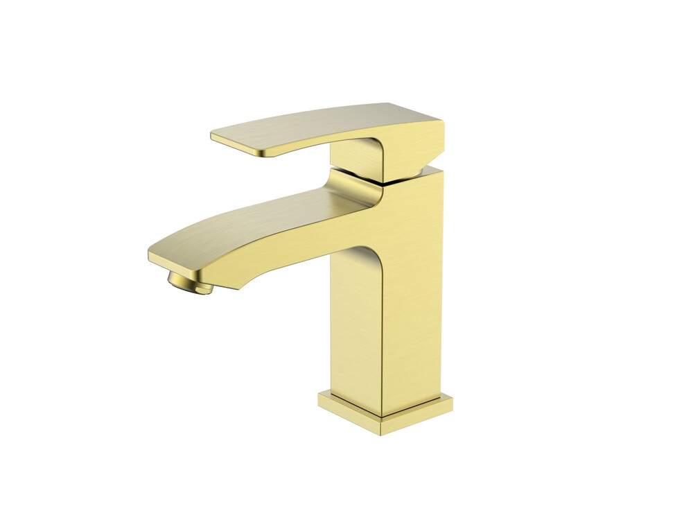 R01.10.03 Смеситель для умывальника RAGLO (золотой сатин)