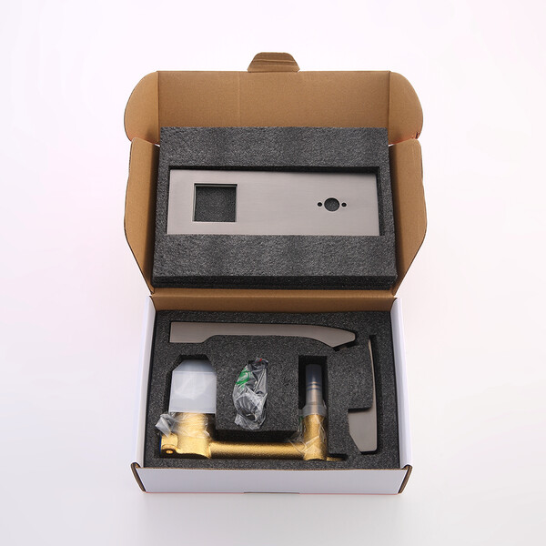 R01.11.09 Смеситель встраиваемый  для умывальника RAGLO (графит)