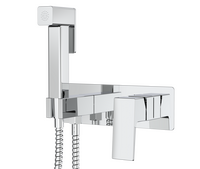 S01.52 Смеситель с гигиеническим душем встраиваемый SPLENKA (хром)