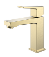 S01.10.03 Смеситель для умывальника SPLENKA (золотой сатин)