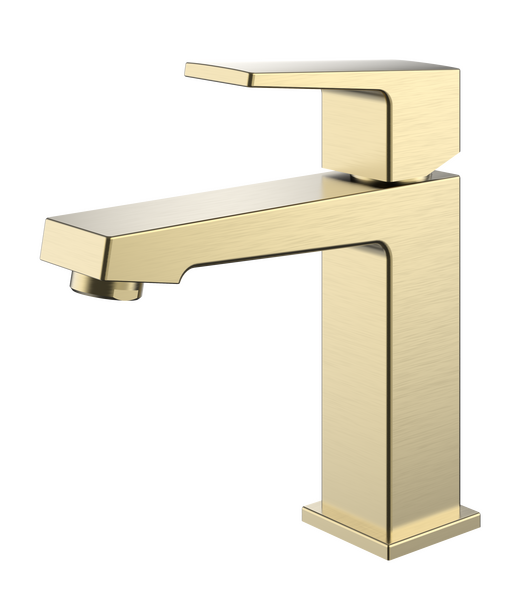 S01.10.03 Смеситель для умывальника SPLENKA (золотой сатин)