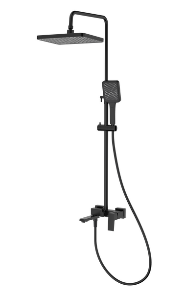 S01.24.06 Душевая система для ванны SPLENKA (черный)