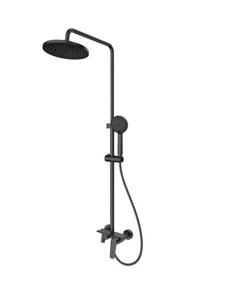 S53.24.06 Душевая система для ванны SPLENKA (черный)