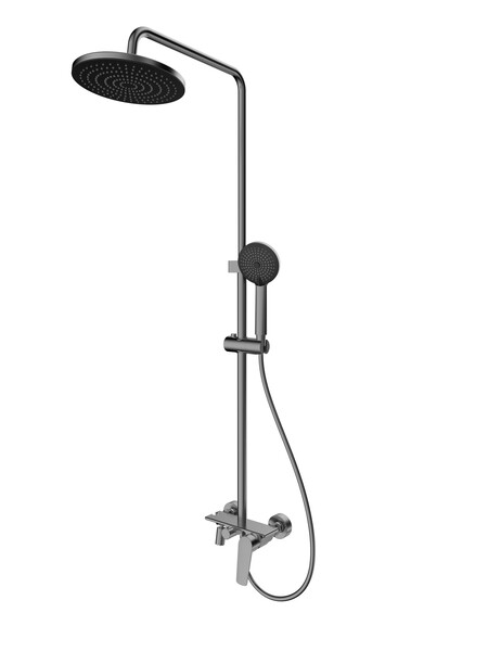 S53.24.09 Душевая система для ванны SPLENKA (графит)