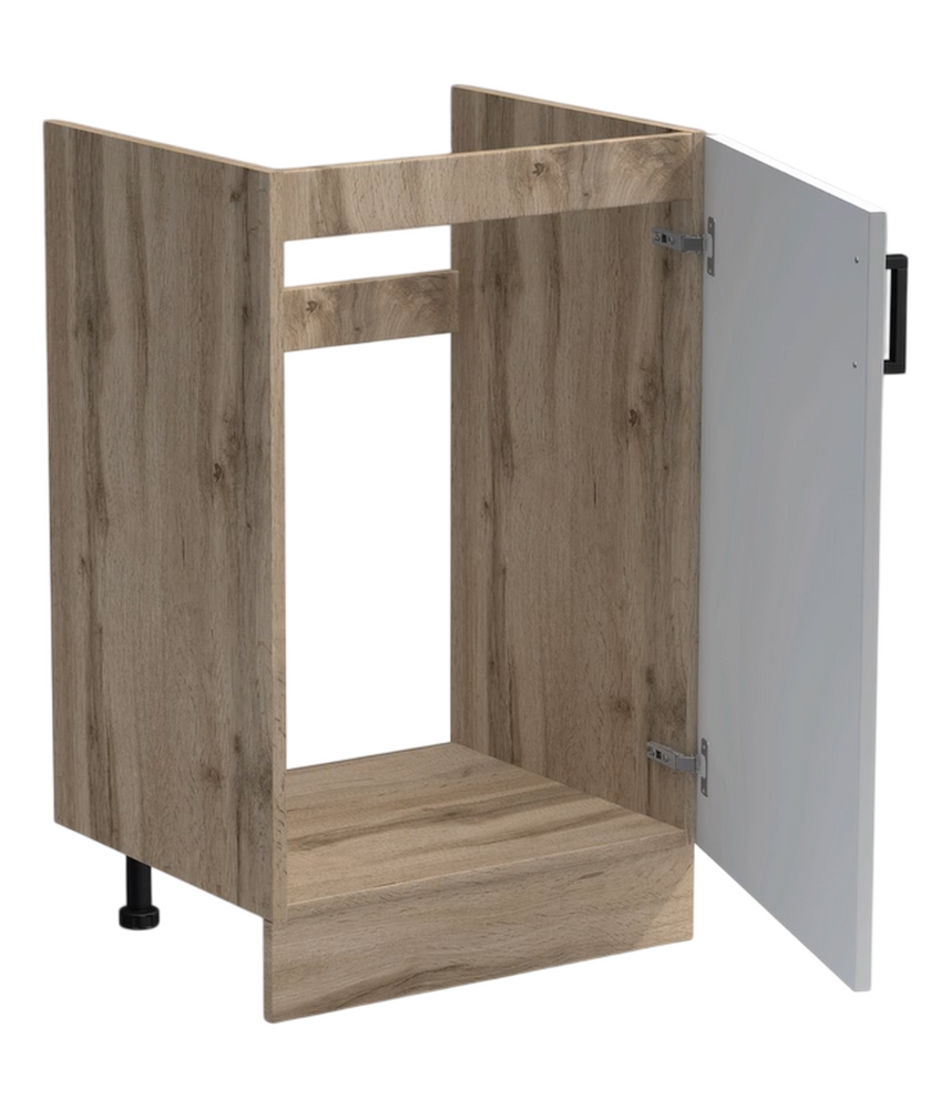 Тумба 50*50 цвет Белый/Дуб вотан фасад МДФ SANTREK HOME