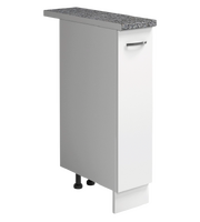 Бутылочница выдвижная 20 цвет Белый столешница Гранит SANTREK HOME (ЛДСП)