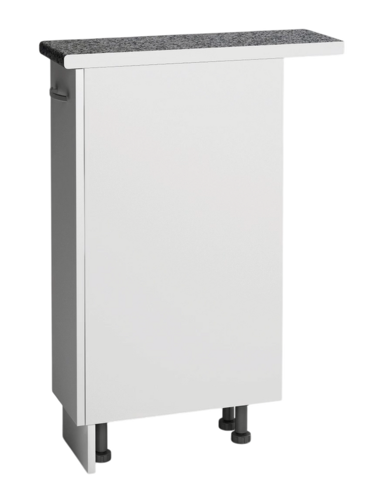 Бутылочница выдвижная 20 цвет Белый столешница Гранит SANTREK HOME (ЛДСП)