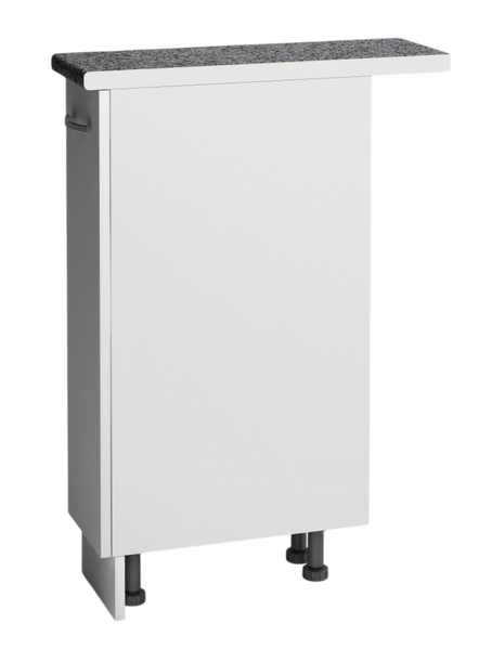 Бутылочница выдвижная 20 цвет Белый столешница Гранит SANTREK HOME (ЛДСП)