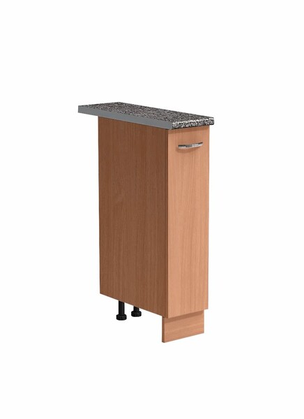 Бутылочница выдвижная 20 цвет Бук столешница Гранит SANTREK HOME (ЛДСП)