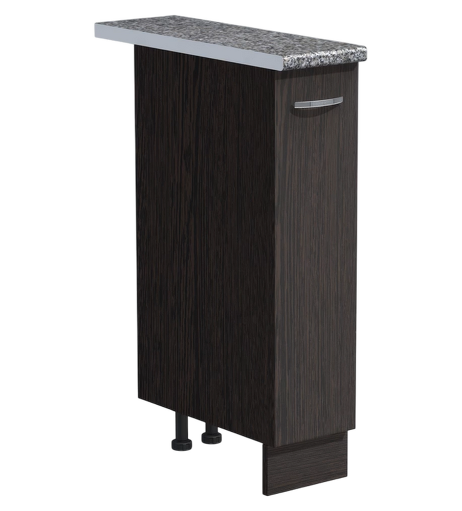 Бутылочница выдвижная 20 цвет Венге столешница Гранит SANTREK HOME (ЛДСП)