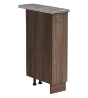 Бутылочница выдвижная 20 цвет Дуб темный столешница Гранит SANTREK HOME (ЛДСП)