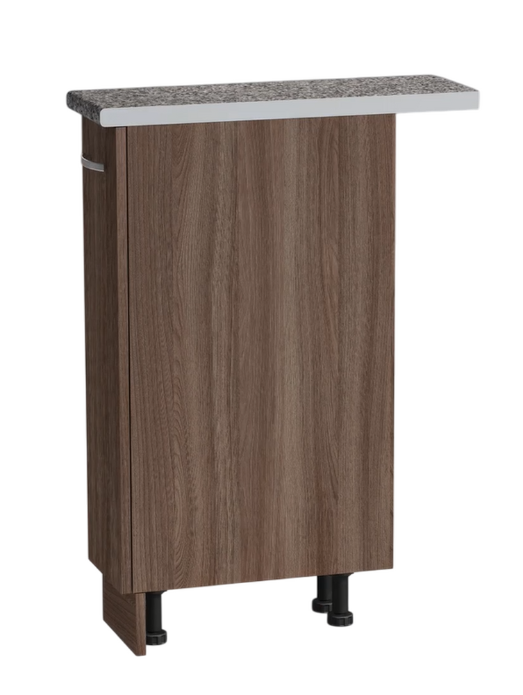 Бутылочница выдвижная 20 цвет Дуб темный столешница Гранит SANTREK HOME (ЛДСП)