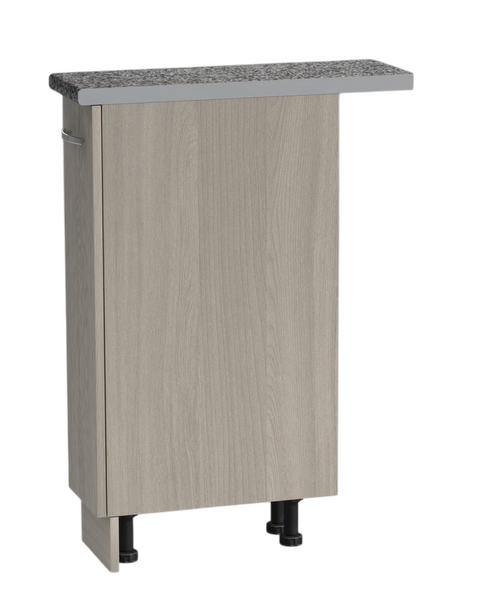 Бутылочница выдвижная 20 цвет Ясень шимо светлый столешница Гранит SANTREK HOME (ЛДСП)