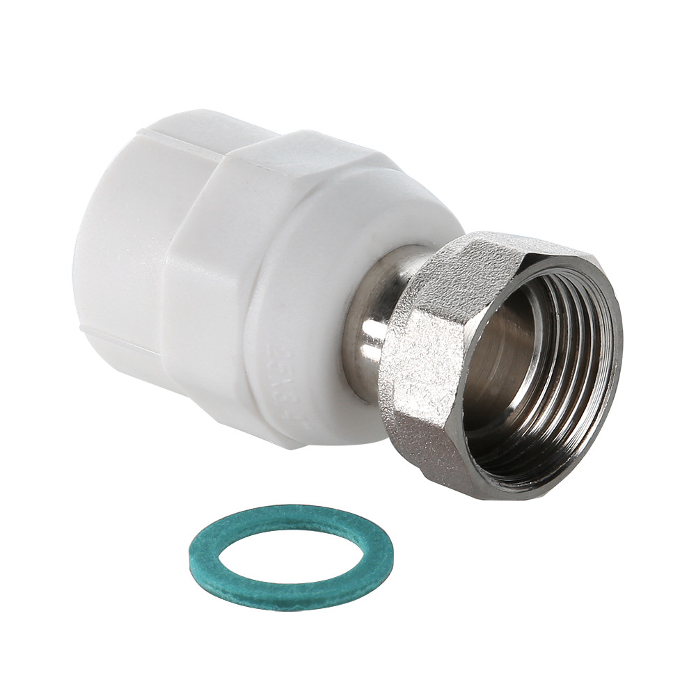 Муфта комб. с накидной гайкой 20х3/4 PP-R VALTEC (VTp.708)