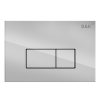    Клавиша смыва D&K Rhein DB1499001  (арт.инсталл DI8050127), хром   РАСПРОДАЖА