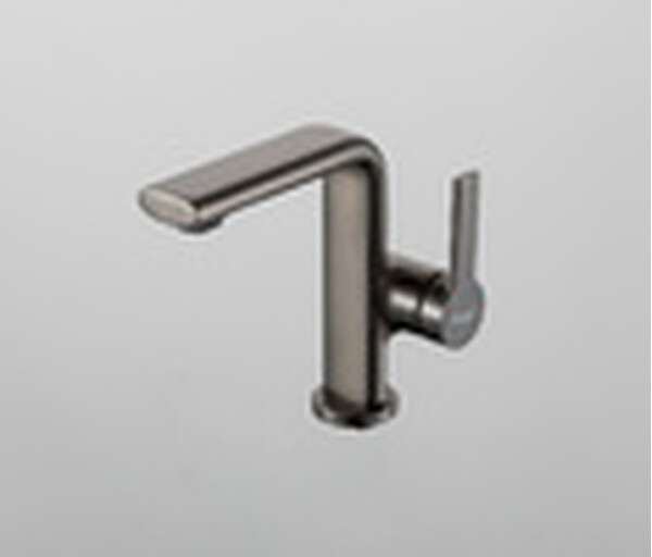 1088-9 Смеситель Тюльпан Frap. шар на гайке, (черн оруж сталь)