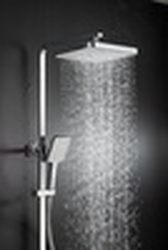 2490 Душевая система Frap со смесителем и тропическим душем (хром)