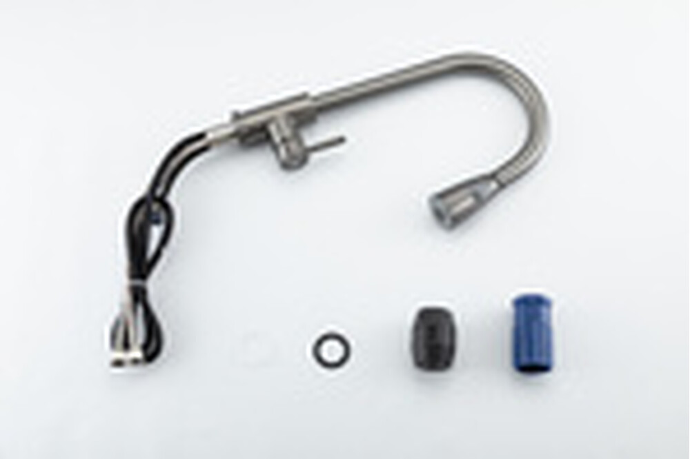 60991-9 Смеситель Кухня Frap d-35 с выдвижной лейкой (оруж сталь)