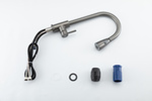 60991-9 Смеситель Кухня Frap d-35 с выдвижной лейкой (оруж сталь)