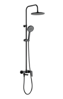 Душевая стойка BAS (черная,3 режима,1500 мм.) ДС00002