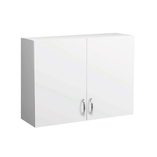 Шкаф для посуды 80 цвет Белый SANTREK HOME (ЛДСП)