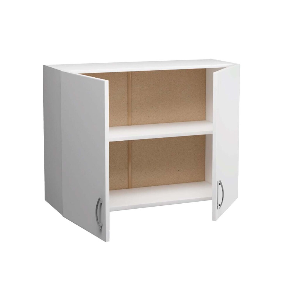 Шкаф для посуды 80 цвет Белый SANTREK HOME (ЛДСП)