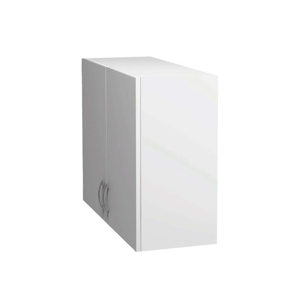 Шкаф для посуды 80 цвет Белый SANTREK HOME (ЛДСП)