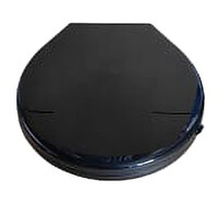 Сиденье д/унитаза жесткое КЛАССИК Чёрный