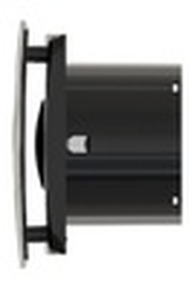 Вентилятор ERA WAVE D100С Black classic накладной обр.клапан (чёрный)