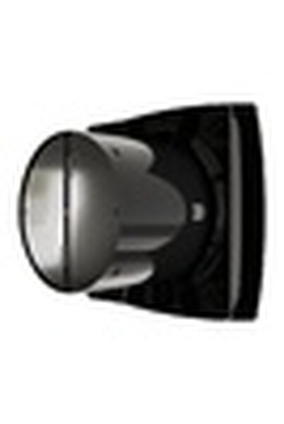 Вентилятор ERA WAVE D100С Black classic накладной обр.клапан (чёрный)