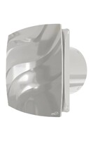 Вентилятор ERA WAVE D100С Gray накладной обр.клапан (серый)