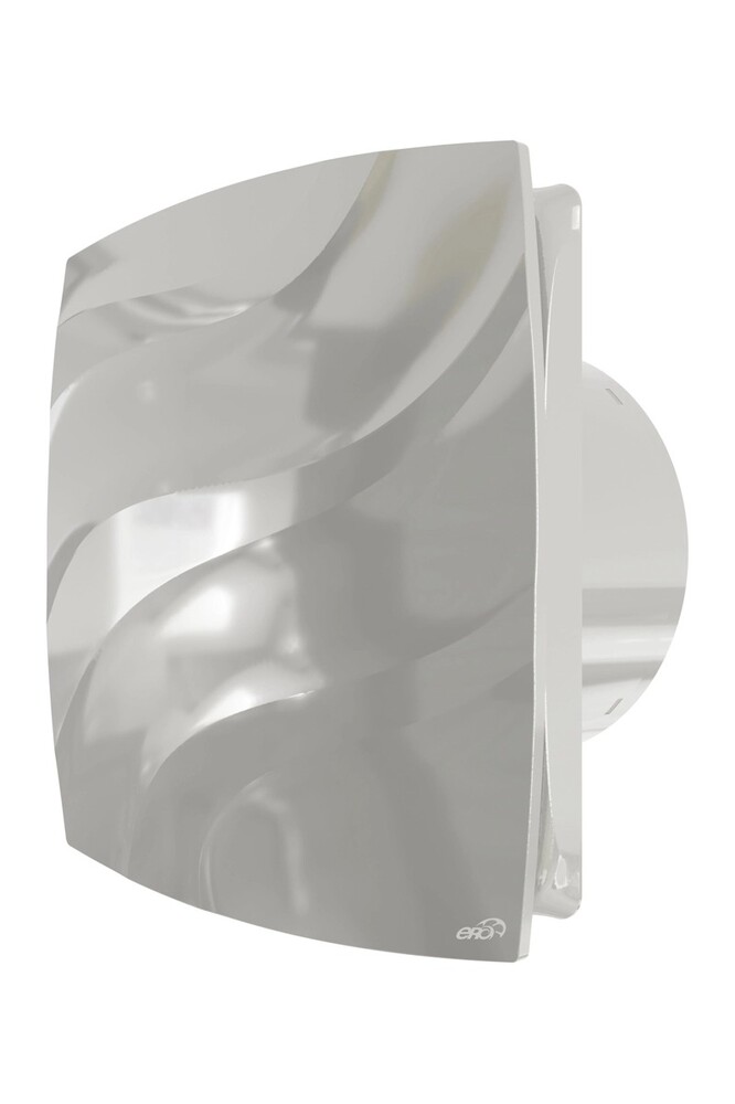 Вентилятор ERA WAVE D120С Gray накладной обр.клапан (серый)