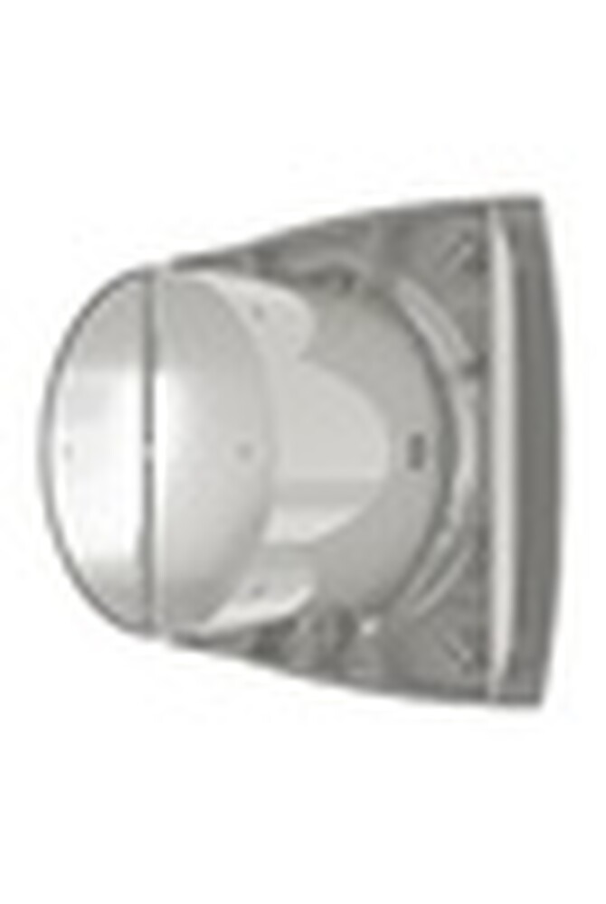 Вентилятор ERA WAVE D120С Gray накладной обр.клапан (серый)