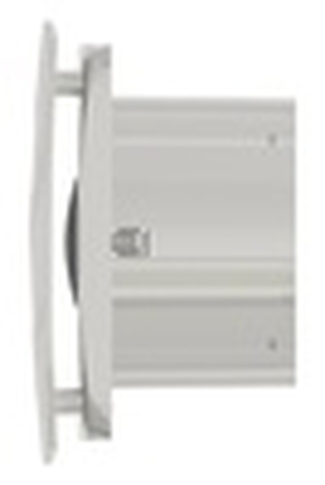 Вентилятор ERA WAVE D120С Gray накладной обр.клапан (серый)