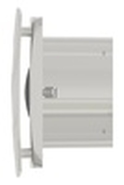 Вентилятор ERA WAVE D120С Gray накладной обр.клапан (серый)