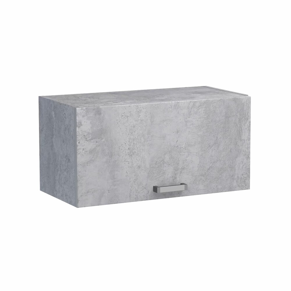 Шкаф горизонтальный над вытяжкой 50 цвет Бетон SANTREK HOME (ЛДСП)