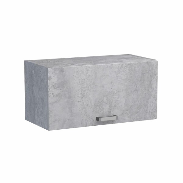 Шкаф горизонтальный над вытяжкой 50 цвет Бетон SANTREK HOME (ЛДСП)