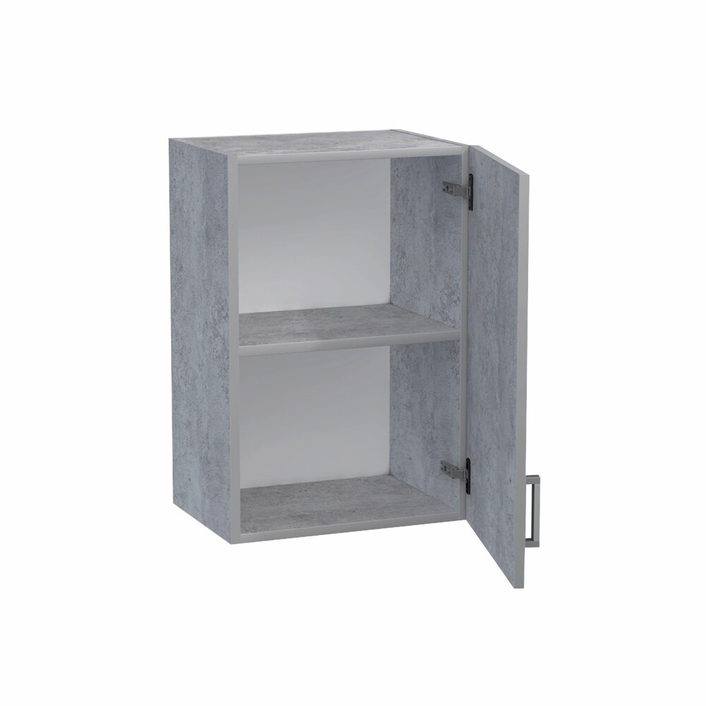 Шкаф для посуды 40 цвет Бетон SANTREK HOME (ЛДСП)