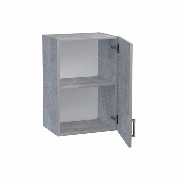 Шкаф для посуды 40 цвет Бетон SANTREK HOME (ЛДСП)