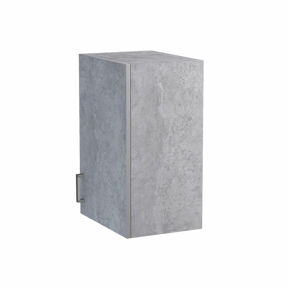 Шкаф для посуды 40 цвет Бетон SANTREK HOME (ЛДСП)