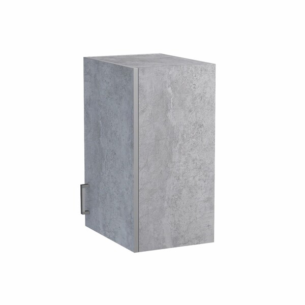 Шкаф для посуды 40 цвет Бетон SANTREK HOME (ЛДСП)